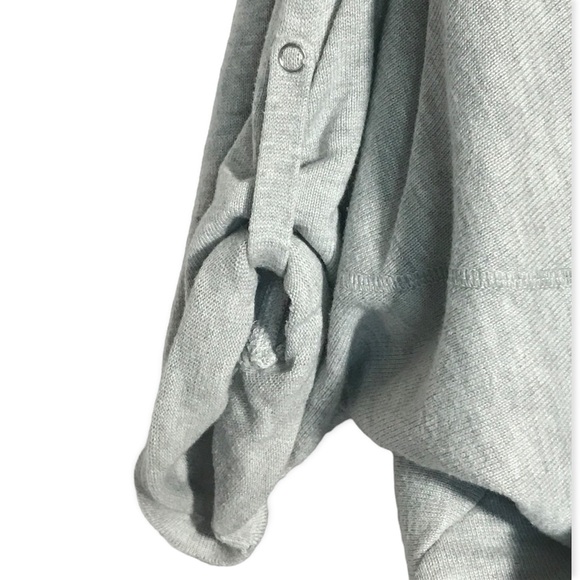 Willi Smith Gray Dolman 3/4 Sleeve Tunic Sweater - Picture 6 of 11